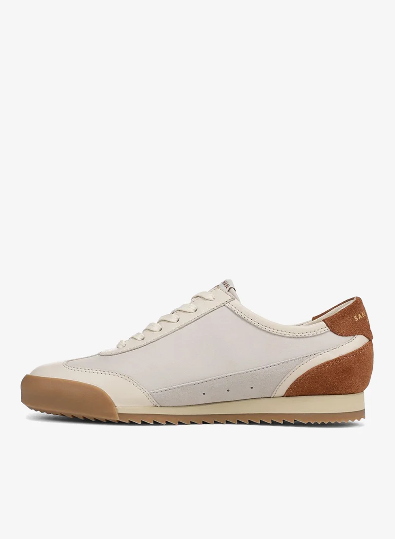 Sam Edelman BEIGE Ivey Lace Up Sneaker for Women | Best Price UAE