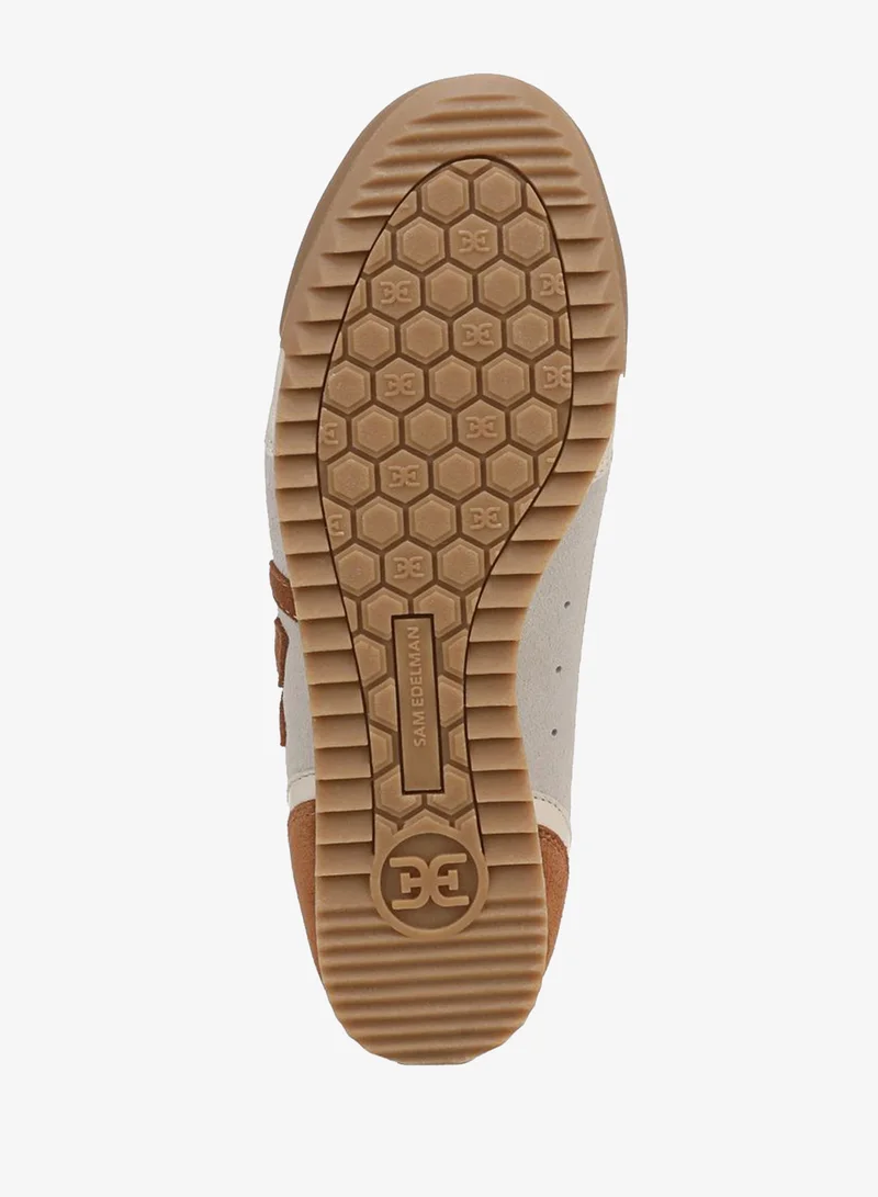 Sam Edelman BEIGE Ivey Lace Up Sneaker for Women | Best Price UAE