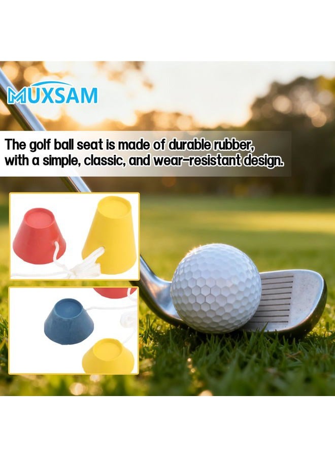 MUXSAM 4Pcs Rubber Winter Golf Tees 44mm 38mm 22mm 12mm Rubber for Frosty Days - Image 4