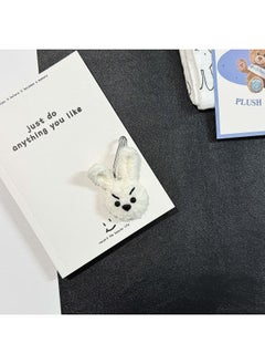 Bear Plush Knitted Cute Suitable For Smart For Apple Airtag Tracker Case Anti-lost Device Protective Cover Soft Positioning-Color:Angry Bunny-Applicable Models:For Apple Airtag Protective Case