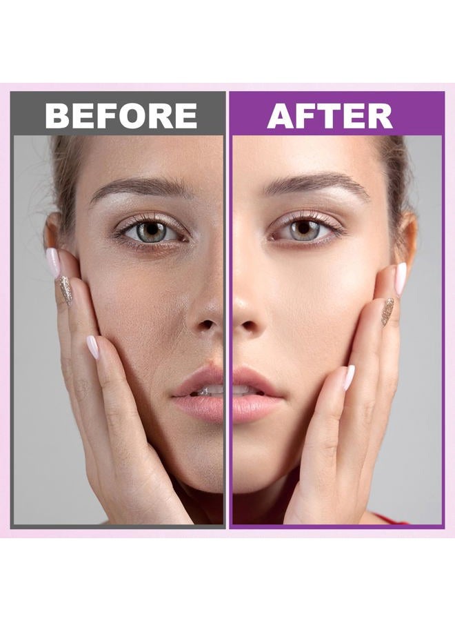 FULLLIGHT TECH Skin Care Set,Anti-aging Beauty Gift Sets for Women Teens Girls,4 Pcs Gentle Facial Skin Care Kit with Cleanser, Toner,Serum, Face Cream Travel Skincare Kit,TSA-friendly Face Care Stocking Stuffers - Image 3