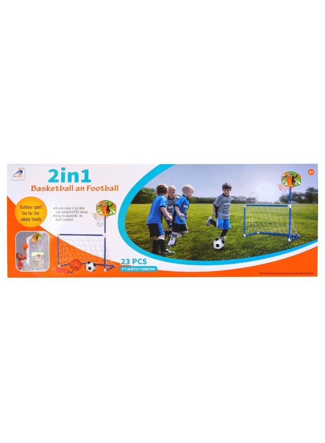 طقم لكرة القدم والسله 2 في 1 - AO4055 - Image 1