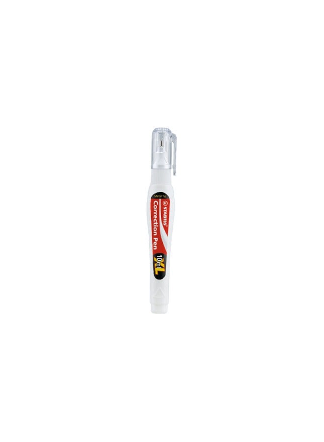 STABILO Correction Pen White 10ml  - Image 2