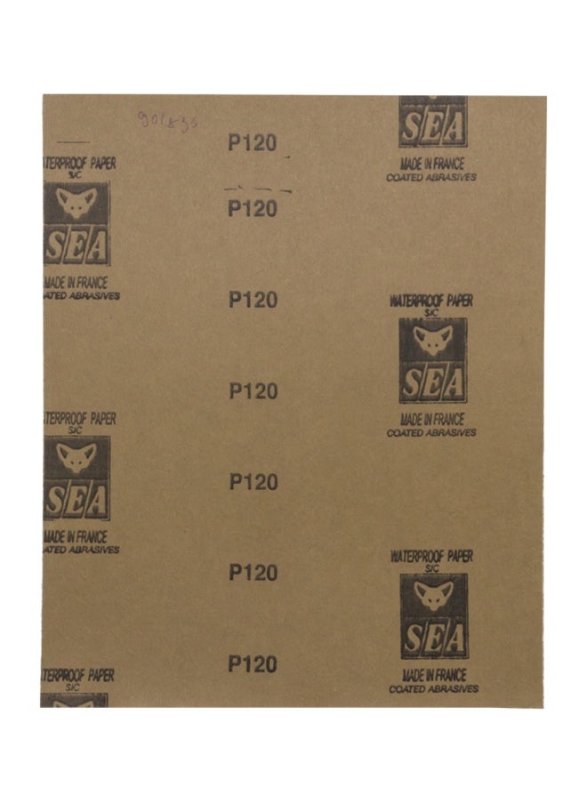 Generic Sea France Waterproof Sandpaper 120 Grit 