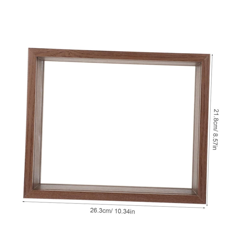 Wooden Glass Pressed Flower Frame Shadow Box Display Home Decor DIY Photo Holder - Image 3