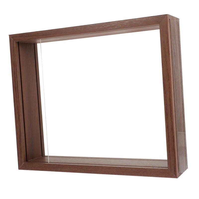 Wooden Glass Pressed Flower Frame Shadow Box Display Home Decor DIY Photo Holder - Image 2