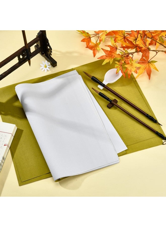 بي إتش باندا هول مجموعة أدوات الخط الصيني من PH PandaHall، 14 قطعة بدون حبر، ورق قماش للكتابة بالماء قابل لإعادة الاستخدام، فرش الخط الصيني التقليدي وطبق ماء للمبتدئين لممارسة السنة الصينية الجديدة، 17 × 13 بوصة - Image 2