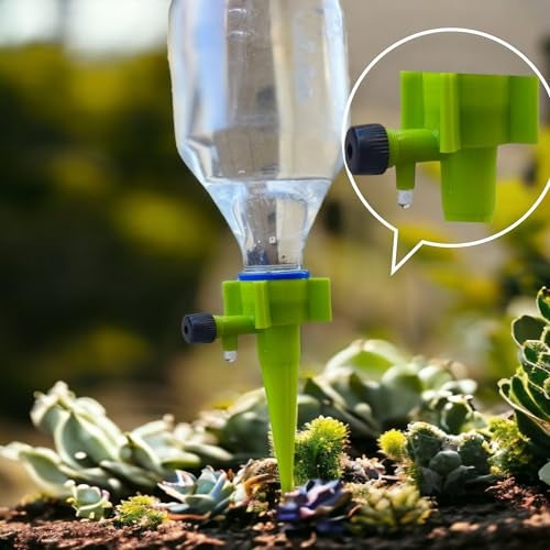 Techhark® Drip Irrigation kit for Home Garden, Self-Watering Spikes for Plants, Automatic Plant Water Devices (5 PCs 100% Leak Proof) - Image 5