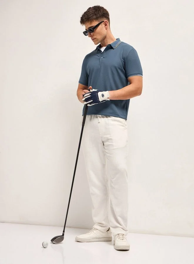 THE BEAR HOUSE Men's Polo Shirt for Casual & Semi-Formal Wear | Classic Collar Neck T-Shirt | Comfortable, Stylish & Versatile for Office, Travel, Outings & Everyday Use