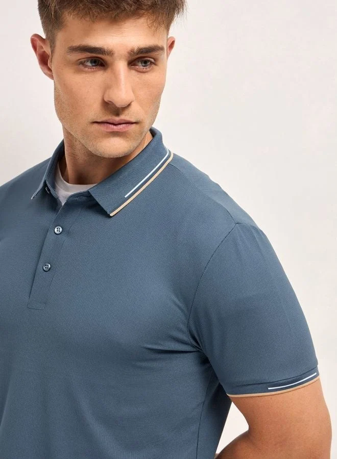 THE BEAR HOUSE  Men's Polo Shirt for Casual & Semi-Formal Wear | Classic Collar Neck T-Shirt | Comfortable, Stylish & Versatile for Office, Travel, Outings & Everyday Use for Men | Best Price UAE