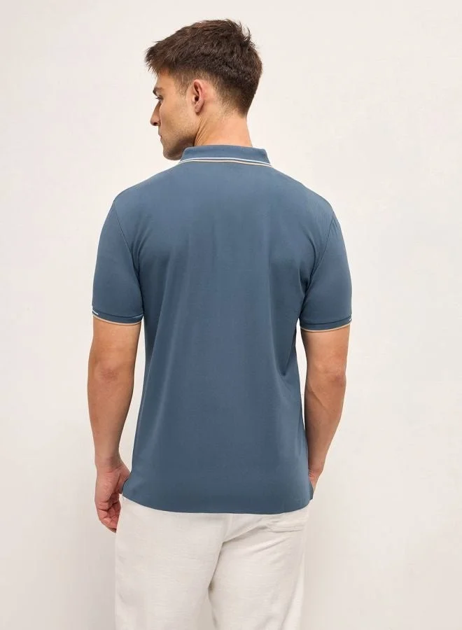 THE BEAR HOUSE  Men's Polo Shirt for Casual & Semi-Formal Wear | Classic Collar Neck T-Shirt | Comfortable, Stylish & Versatile for Office, Travel, Outings & Everyday Use for Men | Best Price UAE