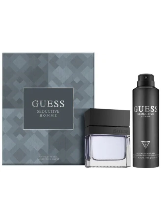 GUESS Coffret Seductive Homme Noël 2024 : Eau de toilette 50 ml + Déodorant 226 ml - Image 2