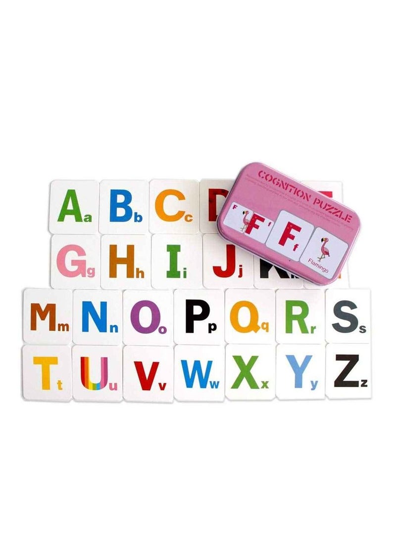 UKR Educational Flash Cards – Alphabet Learning Set with English Letters & Animal Illustrations | Fun Flashcards for Toddlers & Preschoolers | Interactive ABC Flash Cards for Early Literacy & Kids' Development - Image 3