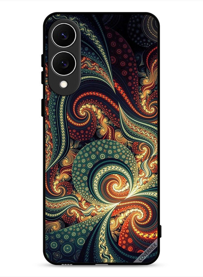 Covernex Samsung Galaxy S25 Edge Protective Case Cover Mandala Vintage Pattern - Image 1