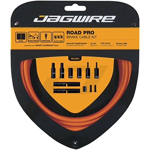 Jagwire JCK207 Pro Road Brake Cable Kit, Orange, Shimano/SRAM - Image 4