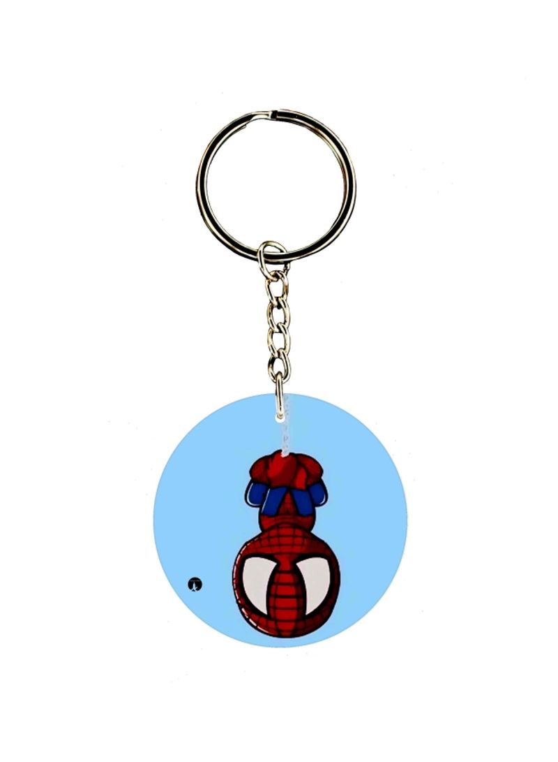 SpiderMan Printed Dual Sided Keychain
