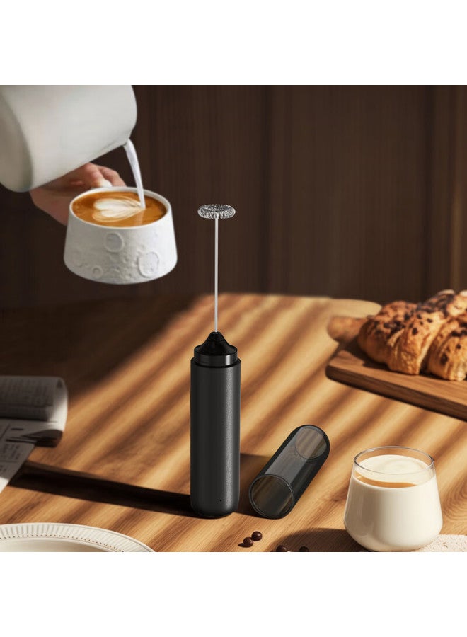 Cliton Portable Coffee Machine, Car-mounted Wireless Handheld Italian Espresso Semi-automatic Coffee Maker With Grinder And Milk Frother For Camping - Image 5