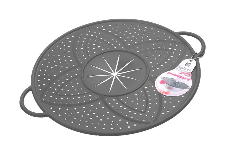 イービーエム(EBM) Pavoni Platinum Silicone Splatter Guard, Grey - Image 2