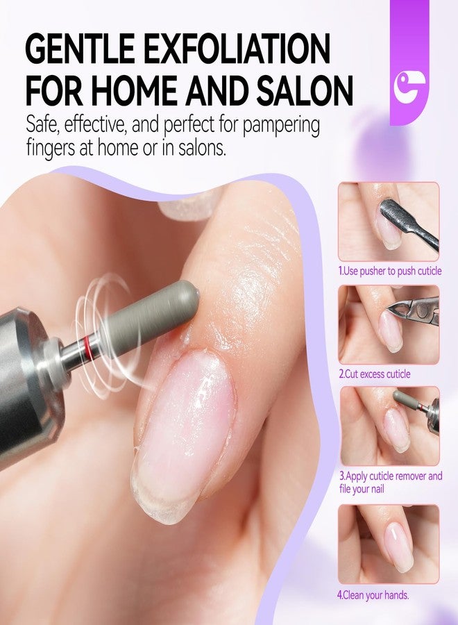 gelike ec Cuticle Care Balm for Nails: Grape Organic Cuticle Softener to Nourish Moisturize Remove Restore Strengthen Dry & Splitting Cuticles - Image 4
