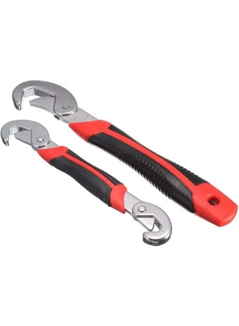 GGOOT Adjustable Wrench 2Pcs Universal Quick 9-32Mm Multi-Function Spanner Hardware tool kit tool set Kits  - Image 1