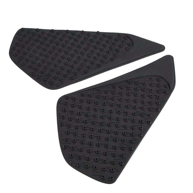 Motorcycle Tank Pad Non Slip Rubber Fuel Tank Protector Compatible With CBR1000RR 2004 2007 2 Pieces Set Black - Image 2