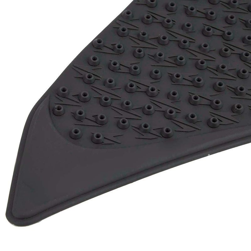 Motorcycle Tank Pad Non Slip Rubber Fuel Tank Protector Compatible With CBR1000RR 2004 2007 2 Pieces Set Black - Image 4