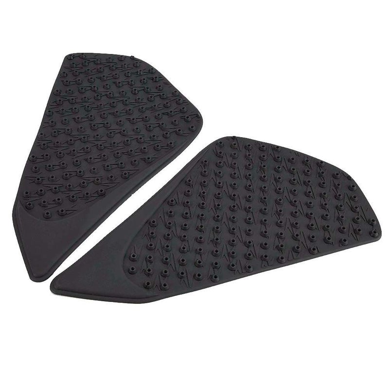 Motorcycle Tank Pad Non Slip Rubber Fuel Tank Protector Compatible With CBR1000RR 2004 2007 2 Pieces Set Black - Image 3