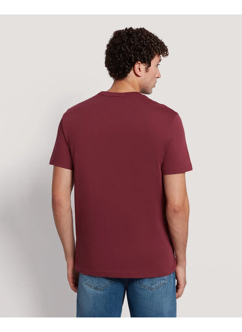 غانت Gant Men’S Short Sleeve Cotton T-Shirt With Shield Logo