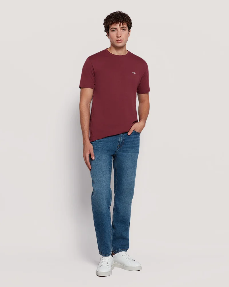 GANT Gant Men’S Short Sleeve Cotton T-Shirt With Shield Logo