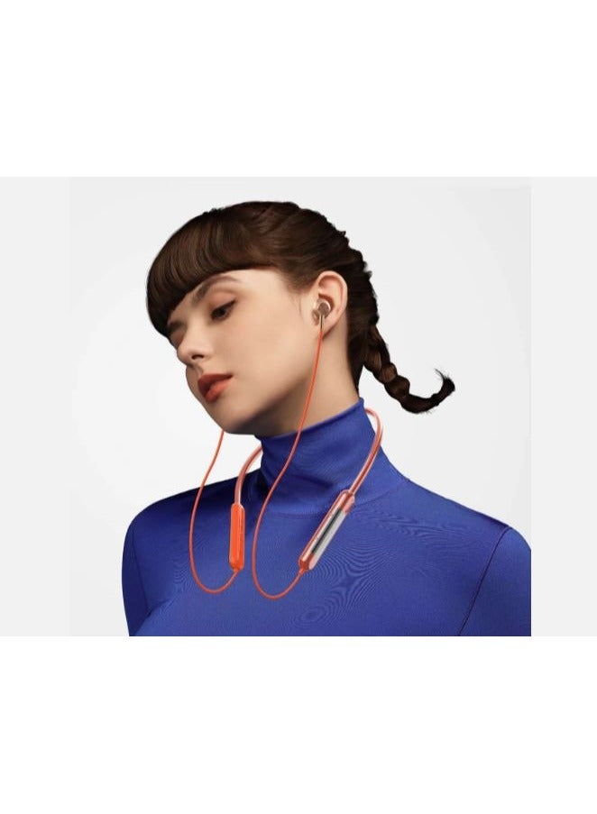 دوداو سماعات أذن رياضية Dudao U5Pro+ برباط للرقبة باللون البرتقالي - Image 4