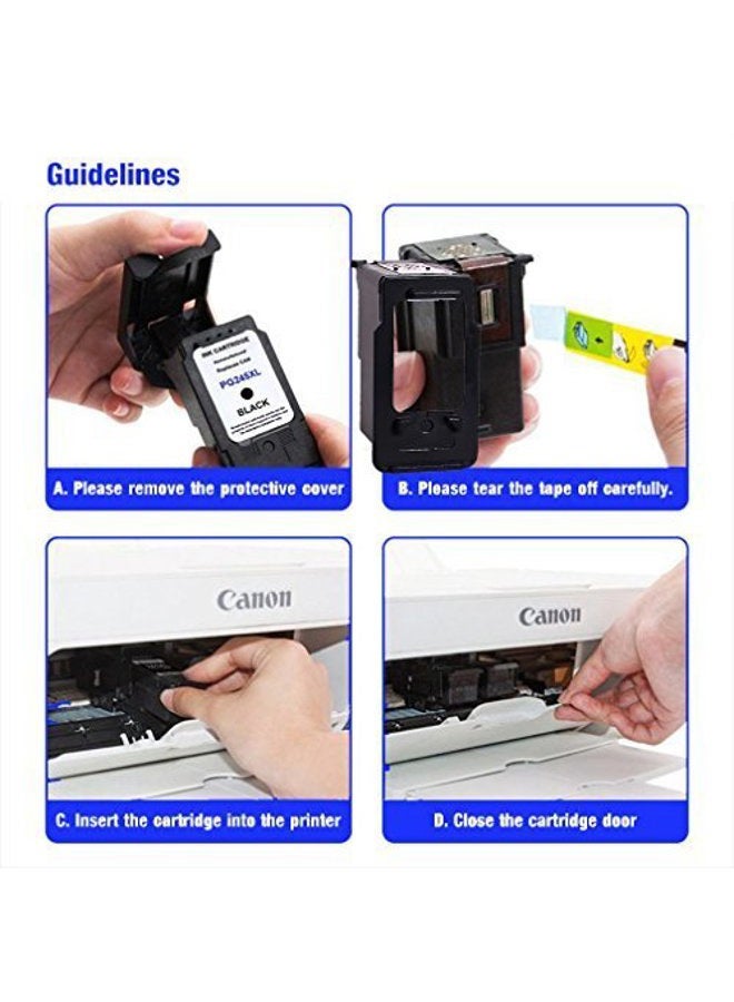 OCProducts Remanufactured Ink Cartridge Replacement for Canon PG-210XL and CL-211XL for Canon MX320 MX420 MX340 iP2700 MP495 MP490 Printers (1 Black 1 Color) - Image 3