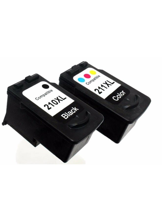 OCProducts Remanufactured Ink Cartridge Replacement for Canon PG-210XL and CL-211XL for Canon MX320 MX420 MX340 iP2700 MP495 MP490 Printers (1 Black 1 Color) - Image 1