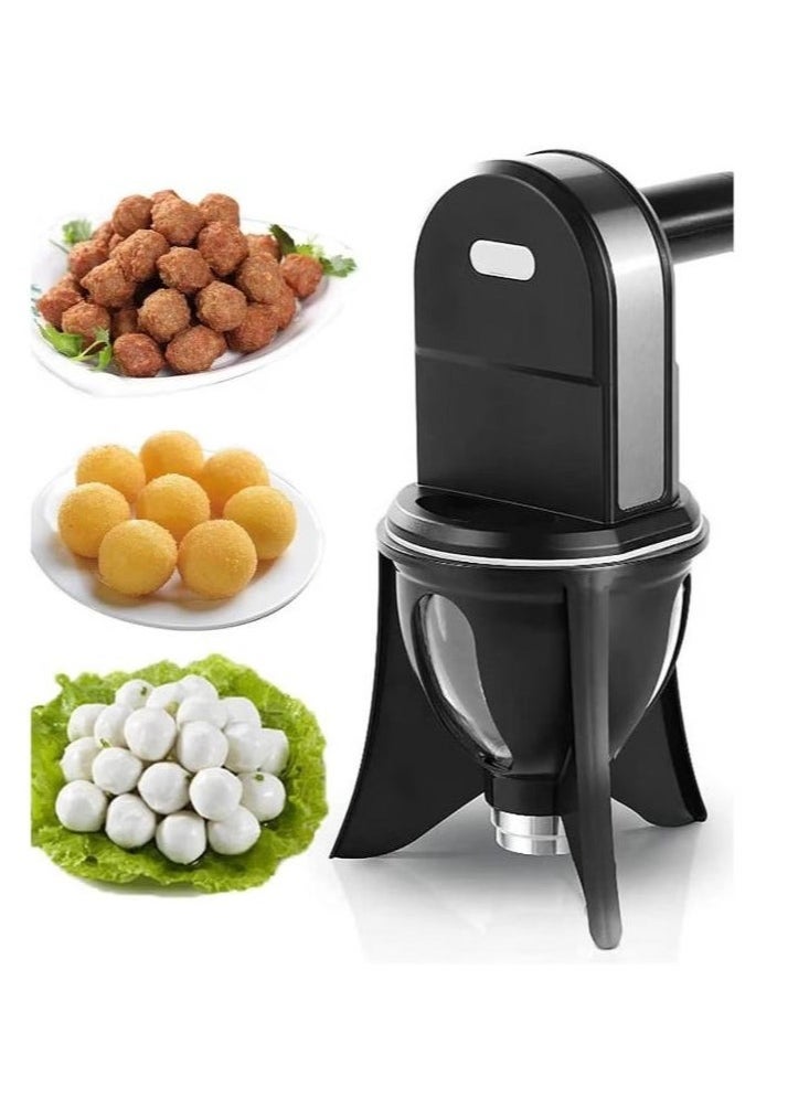 ELTRAZONE Sweet Dumpling / Luqaimat Maker | Automatic Electric Dough Ball Maker | Quick & Even Frying for Luqaimat, Donuts, Meatballs & Snacks | Non-Stick Coating | Digital Counter & Easy Controls | Perfect for Home & Commercial Use  - Image 2