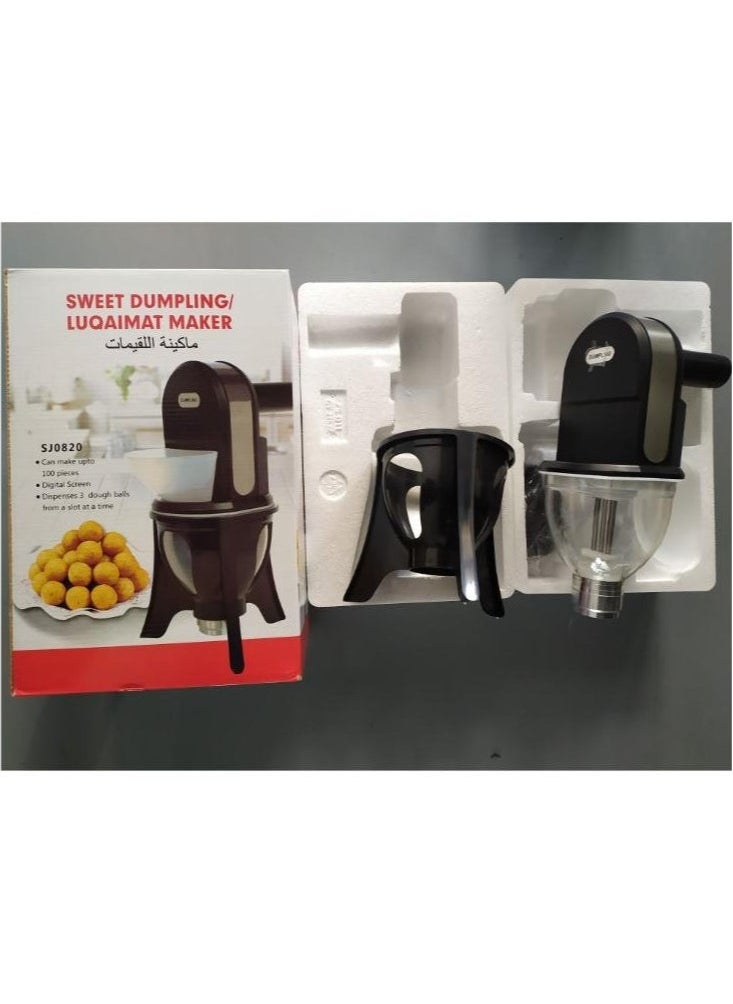 ELTRAZONE Sweet Dumpling / Luqaimat Maker | Automatic Electric Dough Ball Maker | Quick & Even Frying for Luqaimat, Donuts, Meatballs & Snacks | Non-Stick Coating | Digital Counter & Easy Controls | Perfect for Home & Commercial Use  - Image 3