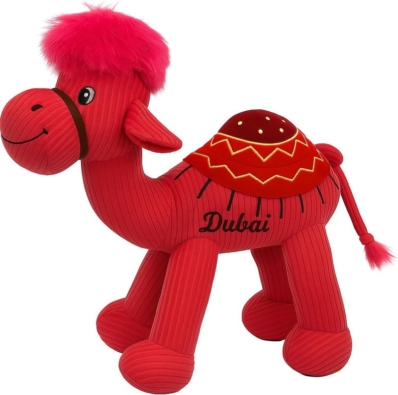 FITTO Pink Camel Figurine 25 cm Home Decor plush toy - Unique Collectible Accent - Image 1