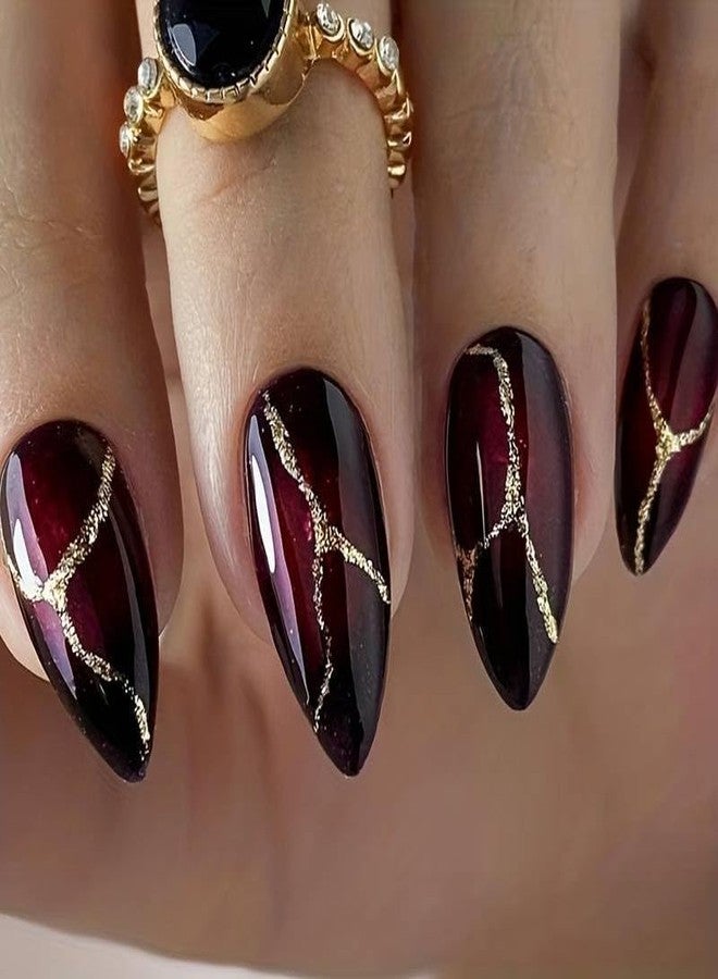 ZOONA 24PCS Everlasting French Nails Artificial Nails Art Set| Lightweight & Long Lasting| Easy To Use| Quick Fix For Festivals & Special Occasions (0W524) - Image 1