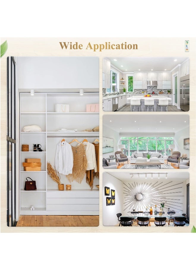 SYOSI Eye-Protected GU10 LED Bulb, 6 Pack GU10 Bulb Replacement for Recessed Track Lighting, 400LM and 5000K Daylight White, 6W Spotlight Bulb for Office, Kitchen, Living Room, Bedroom - Image 4