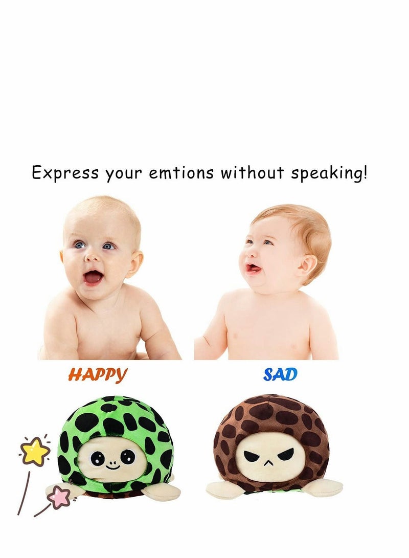 SYOSI Mini Stuff Animals，Reversible Plush，Mood Plushie, for Adult Kids Girl Boy Valentine's Day Gift! - Image 4