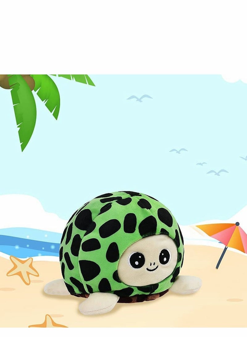 SYOSI Mini Stuff Animals，Reversible Plush，Mood Plushie, for Adult Kids Girl Boy Valentine's Day Gift! - Image 2