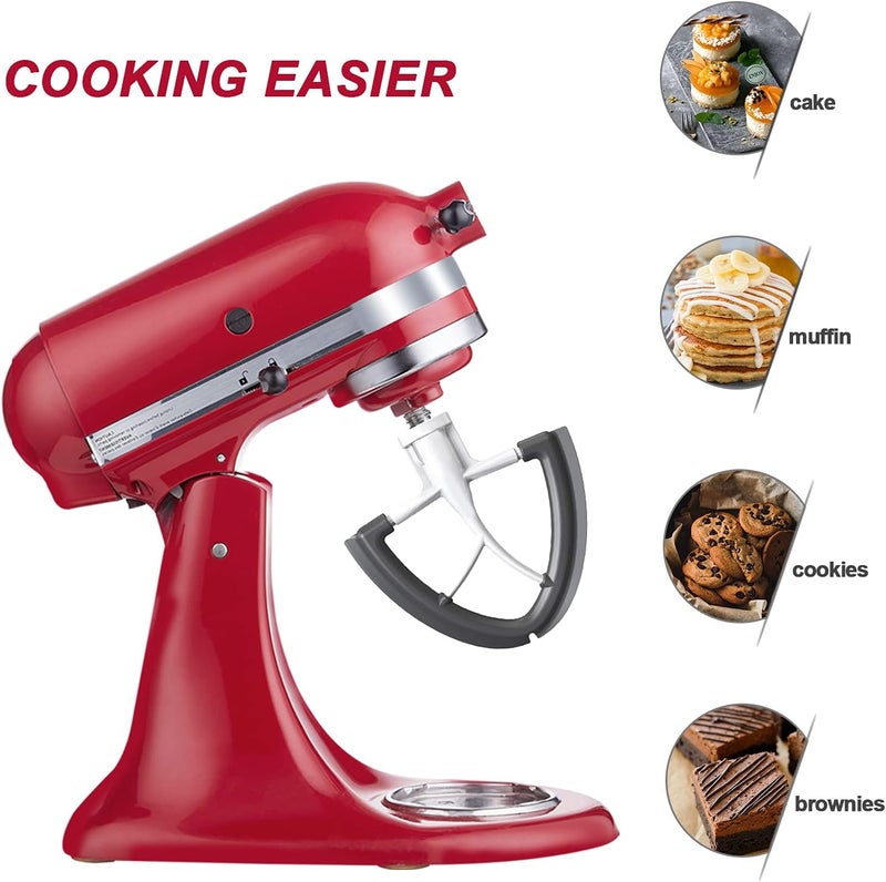 HOZODO Flex Edge Beater for KitchenAid Mixer, 4.5-5 Quart for Kitchenaid Mixer Attachments, Fits Tilt-Head for Kitchenaid Paddle with Scraper for Kitchen Aid Accessories and Attachments by - Image 5