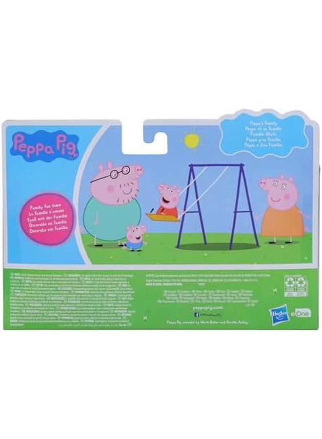 بيبا بيغ مجموعة من 4 شخصيات من مغامرات العائلة، 4 شخصيات عائلية في ملابس مميزة للأعمار من 3 سنوات فما فوق - Image 4