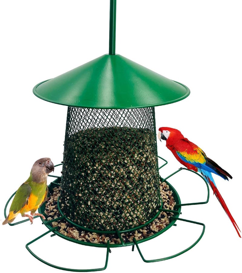 klarako Bird Feeders for Outside, Bird Feeder Squirrel Proof, Hanging Bird Feeder, Bird Seed for Outside Wild Bird Feeders for Garden Yard Outdoor Decoration - Image 1