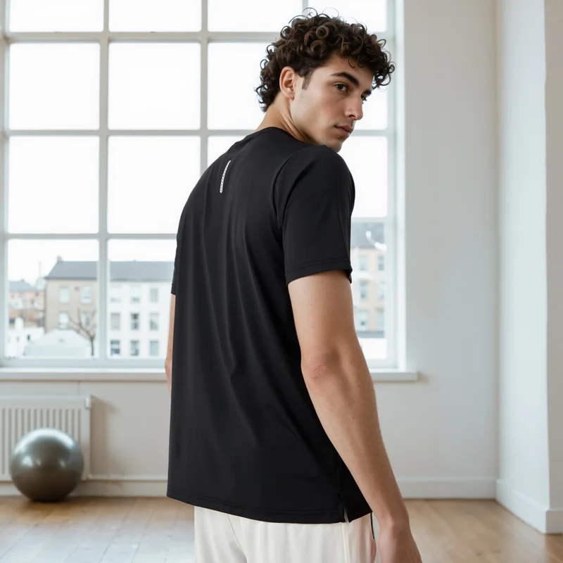 Splash Active  Regular Fit Crew Neck T-shirt for Men | Best Price UAE