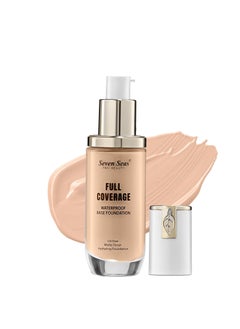 Seven Seas Seven Seas Matte Finish Full Skin Coverage Base Oil Free Waterproof Foundation Long Lasting Full Coverage  Face Makeup Foundation Women  Girls Skin  - Image 1