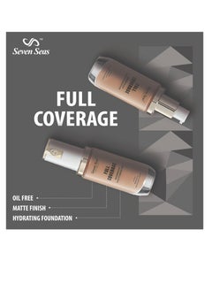 Seven Seas Seven Seas Matte Finish Full Skin Coverage Base Oil Free Waterproof Foundation Long Lasting Full Coverage  Face Makeup Foundation Women  Girls Skin  - Image 3