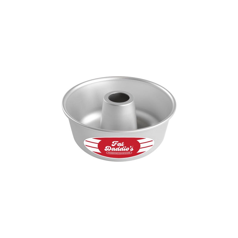 Fat Daddio's قالب كعك دائري من فاط ديديو RMP-5 من الألمنيوم المؤكسد، 5 × 2 1/4 بوصة، فضي - Image 1