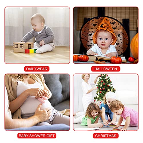 SOBOWO Baby Boy Pants 12 Months Infant Boys Pants Baby Boy Toddler Black Causal Long Bottoms for Newborn Boys Girls Pack of 2 (9-12 Months, Black/Red) - Image 4
