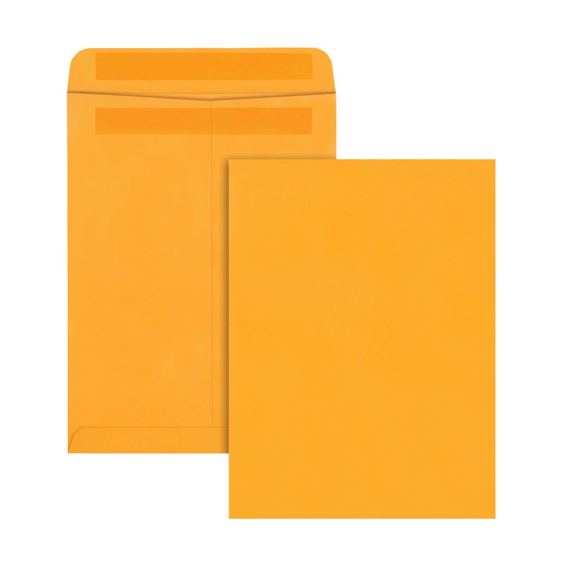 Quality Park 9 x 12 Catalog Mailing Envelopes, Redi-Seal Self Seal Envelope Closure, 28 lb Kraft Paper, 250 per Box (QUA43562) - Image 4