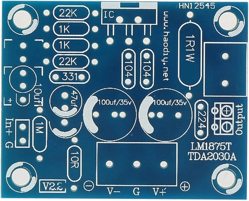 20W Mono Channel HiFi Audio Power Amplifier Board DIY Kit for Home Hotel Use - Image 3