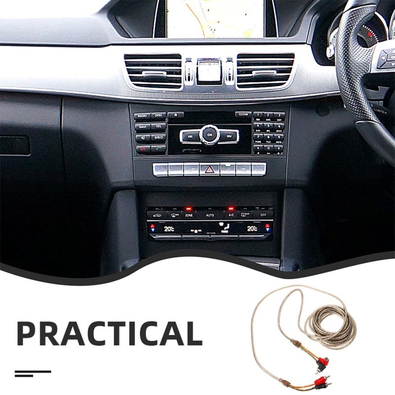 5m Pure Copper Car Audio Speaker Cable Subwoofer Wire Harness Kit For Amplifier - Image 5